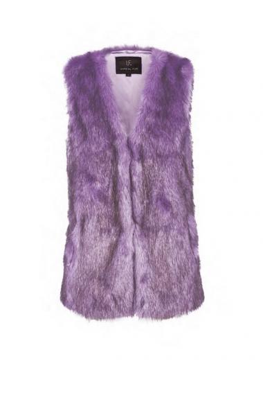 Unreal Fur URF2100675-PUL-Purple Haze Vest  Purple Lavender