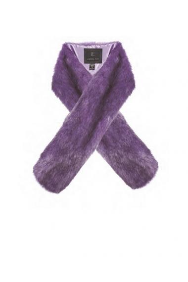 Unreal Fur URF2100645-PUL-Fur Go Scarf Purple Lavender