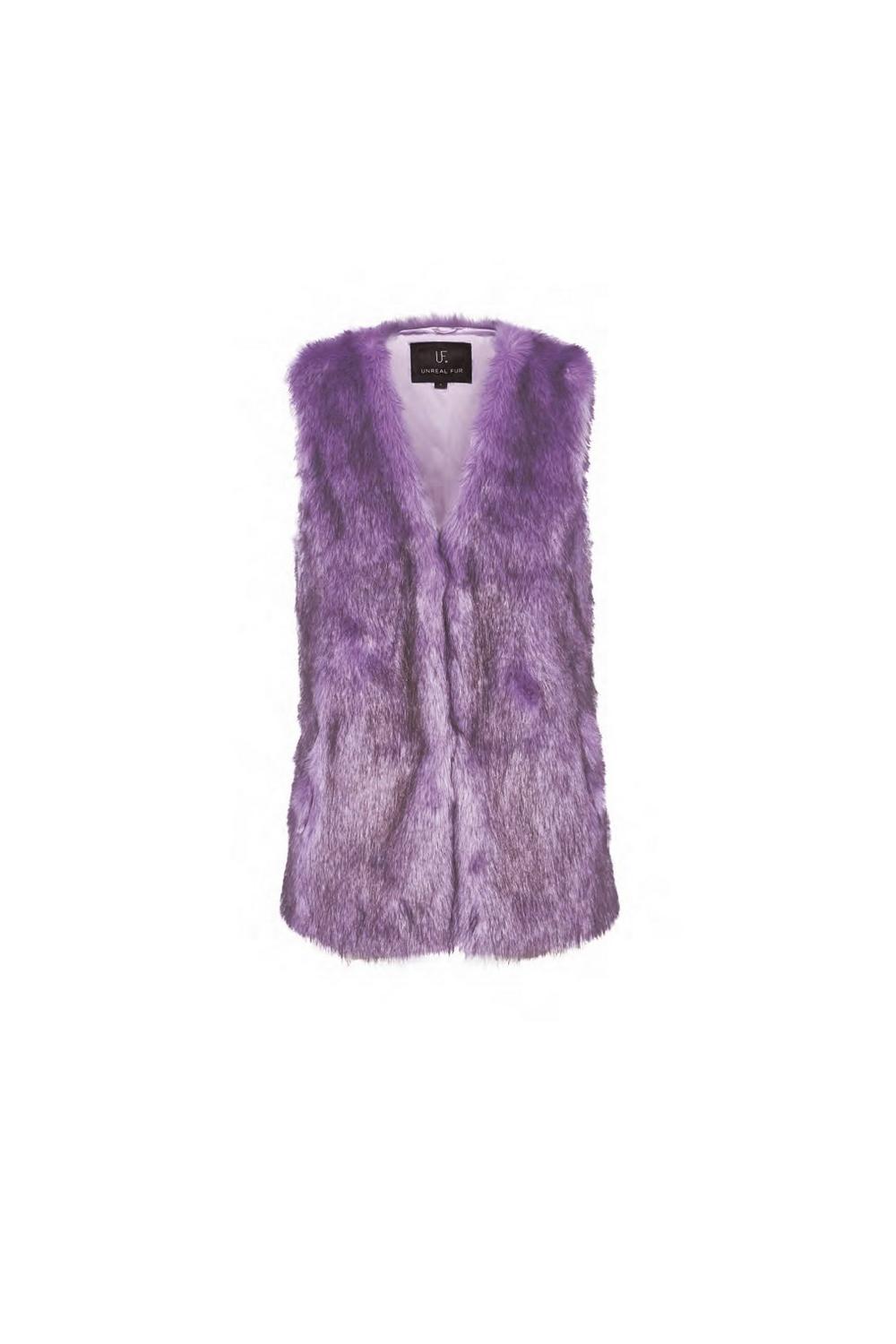 Unreal Fur URF2100675-PUL-Purple Haze Vest  Purple Lavender