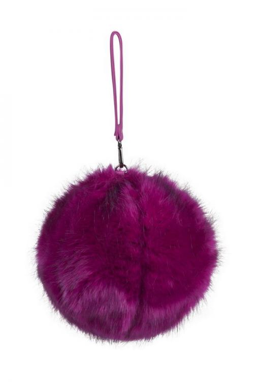 Unreal Fur URF8700505-ORC-Elements Clutch Orchid