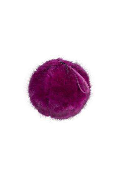 Unreal Fur URF8700505-ORC-Elements Clutch Orchid