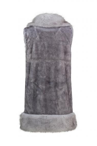 Unreal Fur URF8700105-GRY-Presto Vest Grey