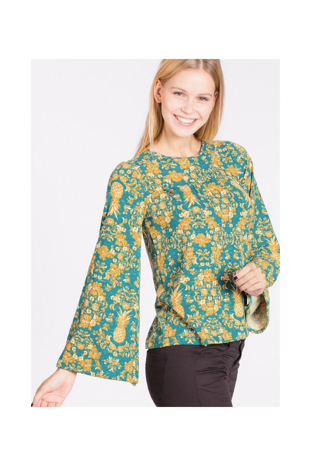 blutsgeschwister chorus of lovers blouse, small