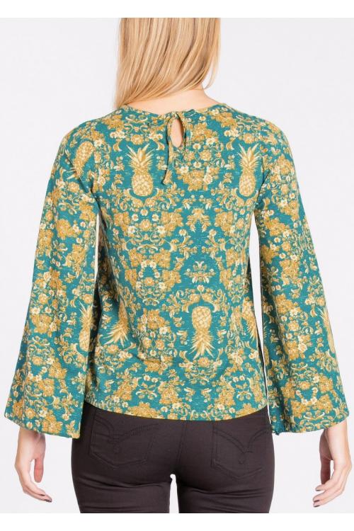 blutsgeschwister chorus of lovers blouse, small