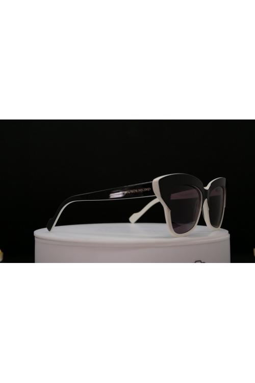 Wunderkind Sonnenbrille 'Aristocat' in Schwarz/Weiss (Ohne Case))