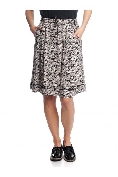 Vive Maria Flower Beats Skirt khaki allover