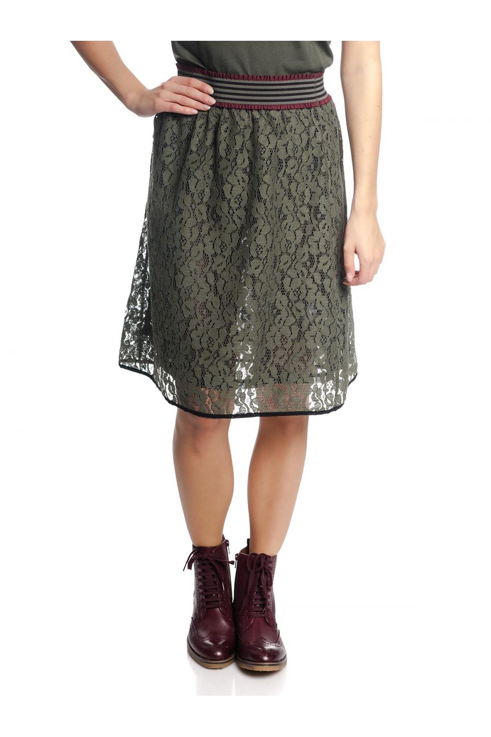 Vive Maria Cool Lace Skirt olive