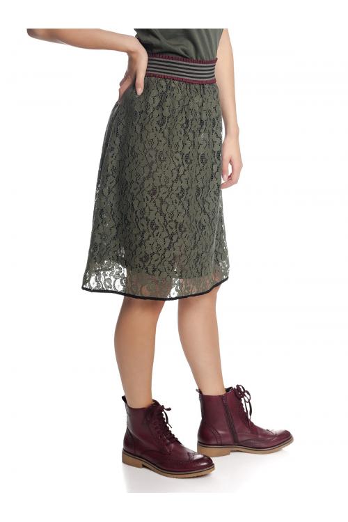 Vive Maria Cool Lace Skirt olive