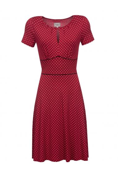 Vive Maria Lucky Star Dress red allover