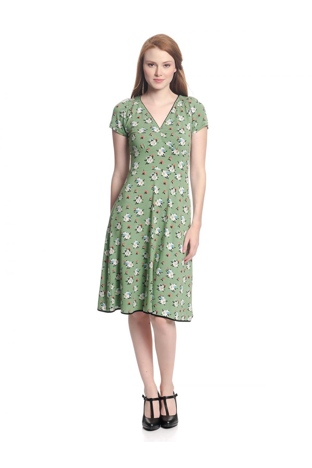 Vive Maria Sweet Memories Dress green allover