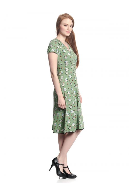 Vive Maria Sweet Memories Dress green allover