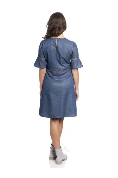 Vive Maria Victorian Denim Dress darkblue