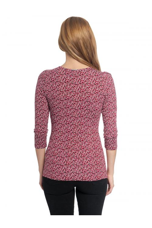 Vive Maria In Love Shirt red allover