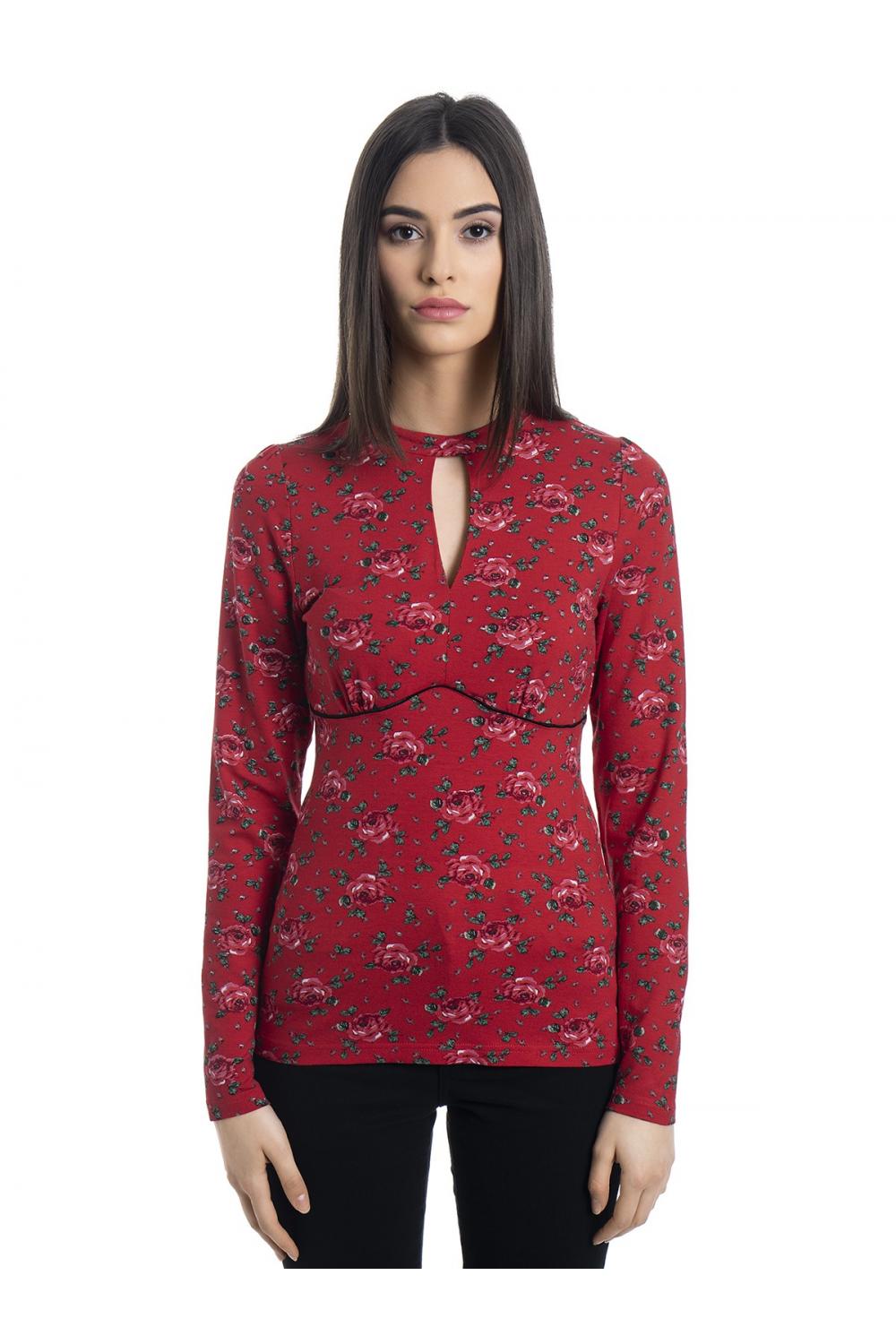 Vive Maria Garden Party Shirt red allover