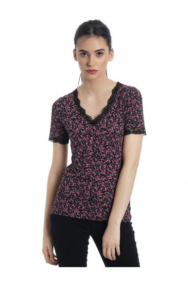 Vive Maria Afternoon Flower Shirt black allover