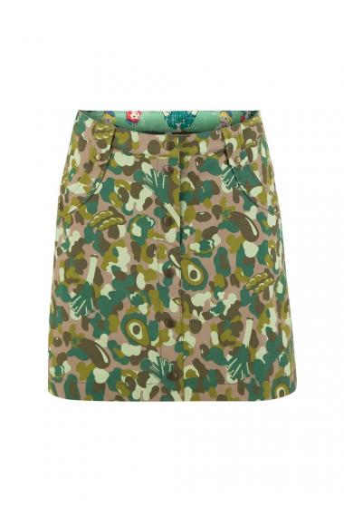 Blutsgeschwister Mini-Rock 'snake, rattle and roll skirt'