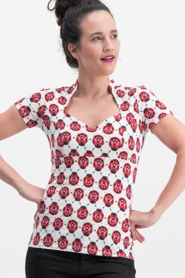 blutsgeschwister pow wow vau shirt , small