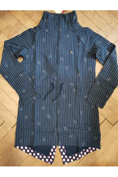 Blutsgeschwister marlene suit jacket stripe tease