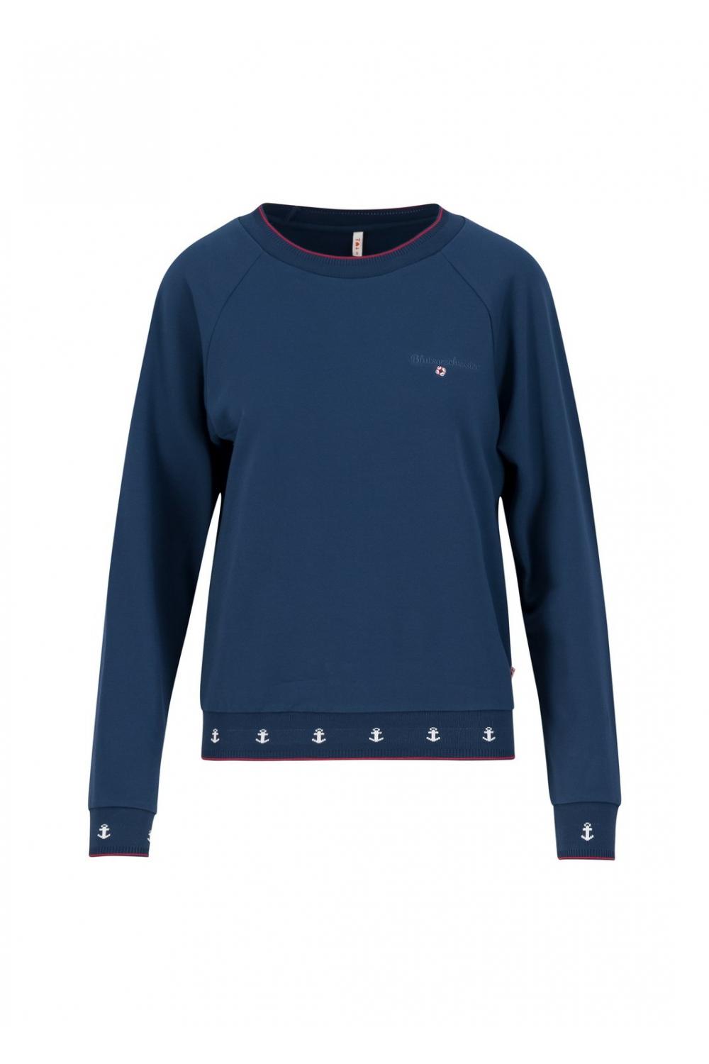 fresh 'n' fruity Pullover in farbe blue denim, Gr. S