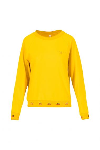 fresh 'n' fruity Pullover in farbe corn yellow, Gr. S