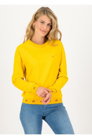 fresh 'n' fruity Pullover in farbe corn yellow, Gr. S