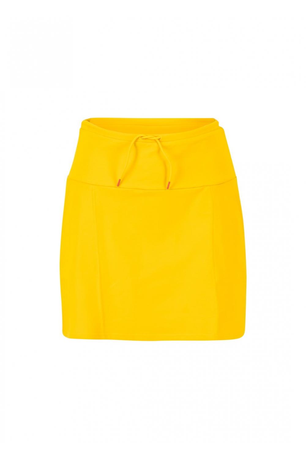 sporty shorty Mini- Rock in farbe corn yellow, Gr. S