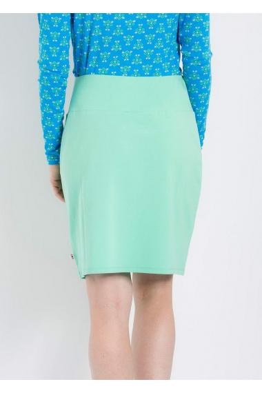 blutsgeschwister logo skirt, small, liberty green