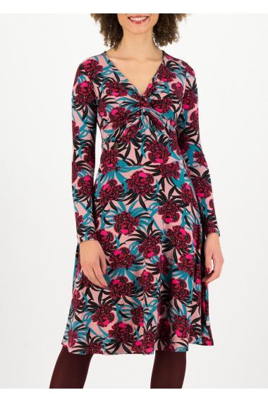 Blutsgeschwister Midi- Kleid hot knot in cha cha charleston