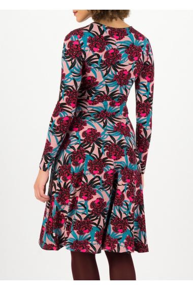 Blutsgeschwister Midi- Kleid hot knot in cha cha charleston