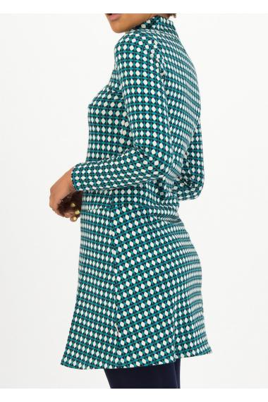 Blutsgeschwister Midi- Kleid honest heart in cool checker