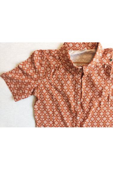 leisure lady Shirt in farbe rusty heartheat, Gr. S