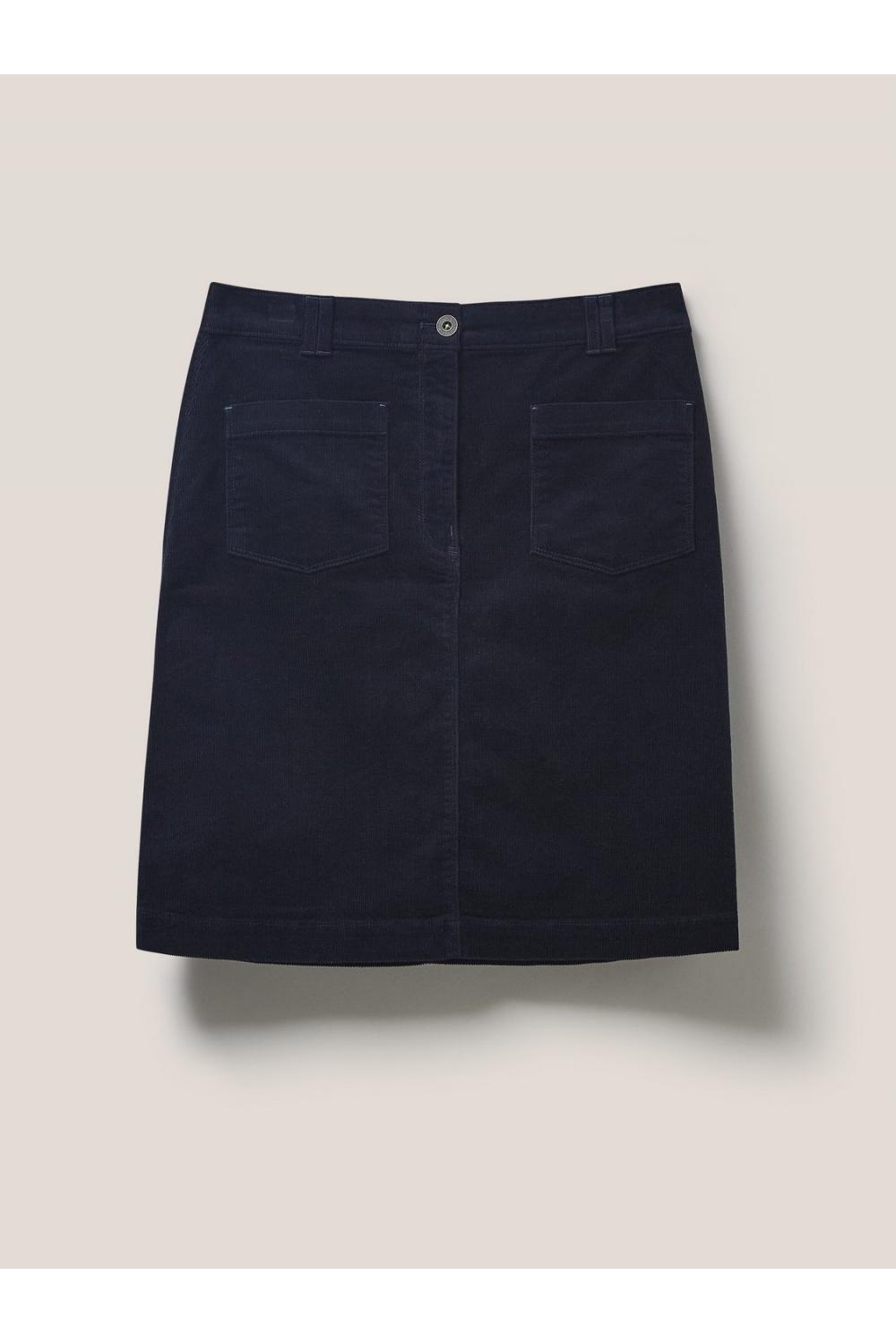 White Stuff Melody Organic Cord Skirt