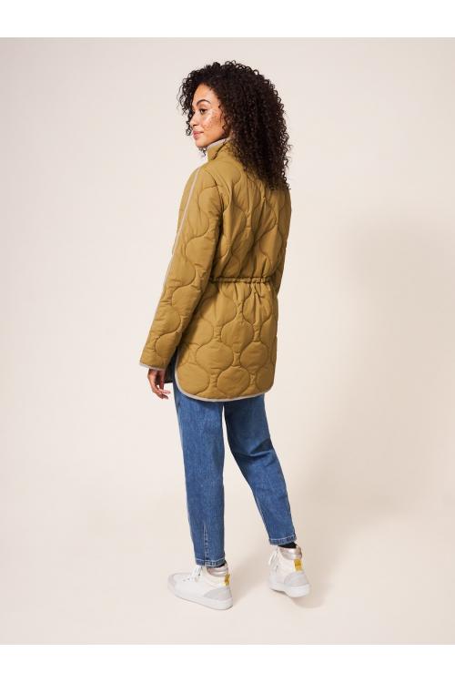 White Stuff Emilia Quilted Coat