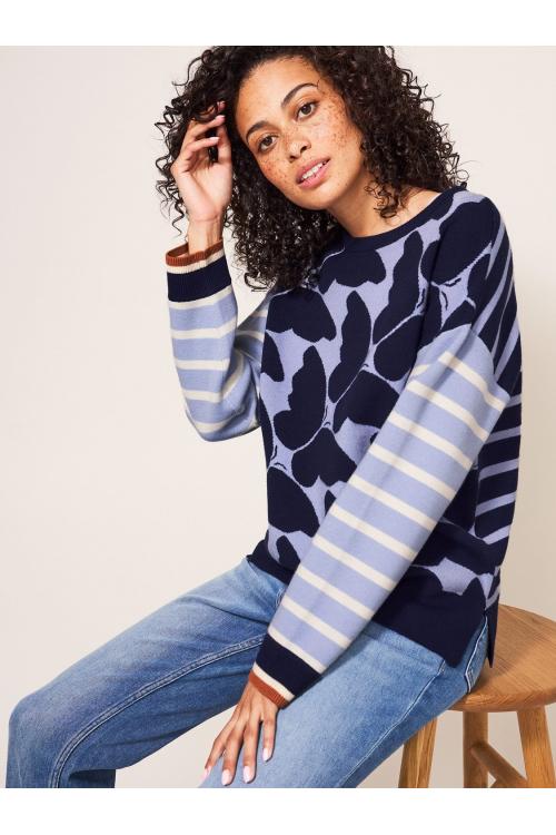 White Stuff BUTTERFLY JUMPER