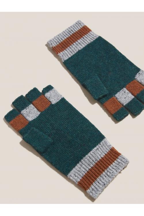 White Stuff ROBERTO KNIT FINGERLESS GLOVES