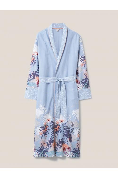 White Stuff Nina Woven Organic Robe