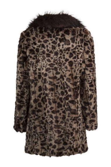 Unreal Fur URF8700045-OCO-Venus Coat Ozelot