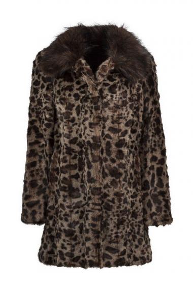 Unreal Fur URF8700045-OCO-Venus Coat Ozelot