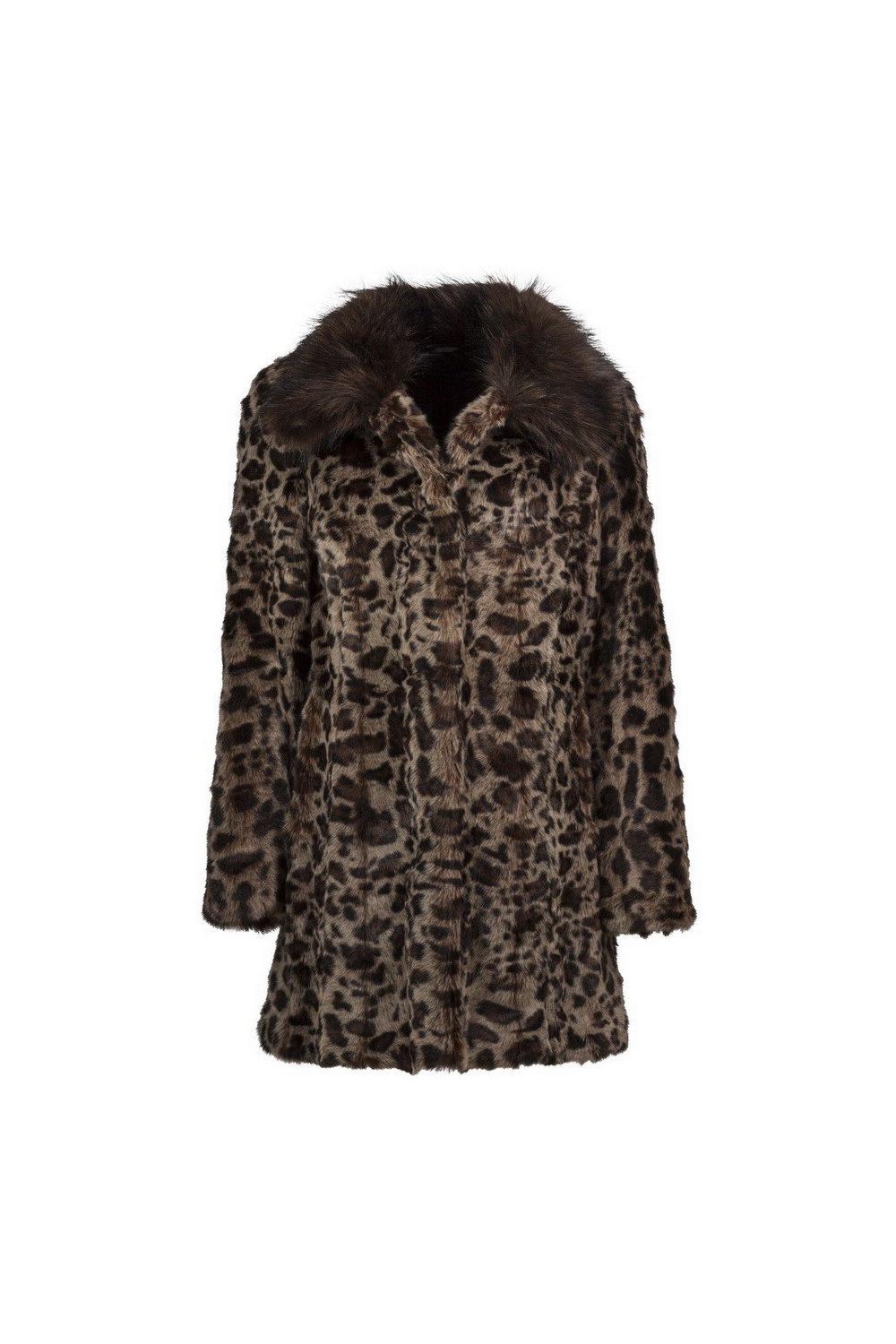 Unreal Fur URF8700045-OCO-Venus Coat Ozelot