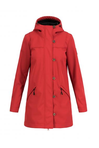 Blutsgeschwister Jacke Wild Weather in red magical heart