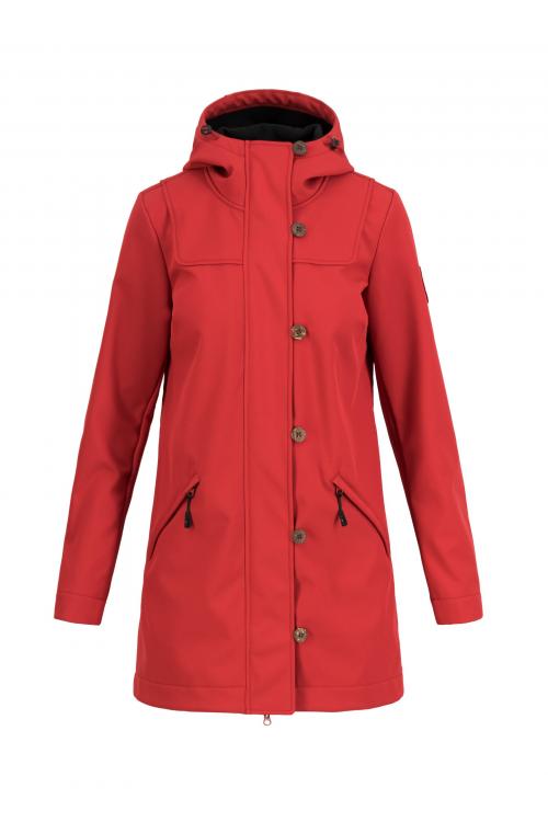 Blutsgeschwister Jacke Wild Weather in red magical heart