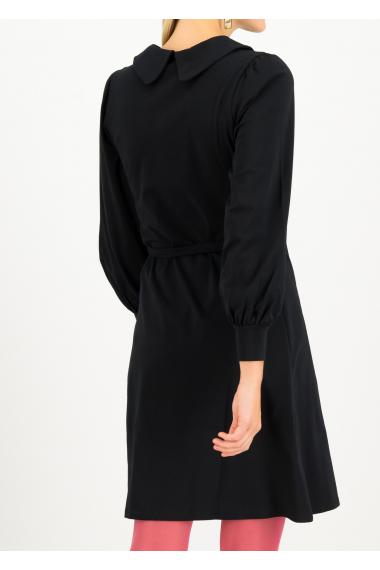 Blutsgeschwister Midi- Kleid Mademoiselle Dackelohr in mysterious ink