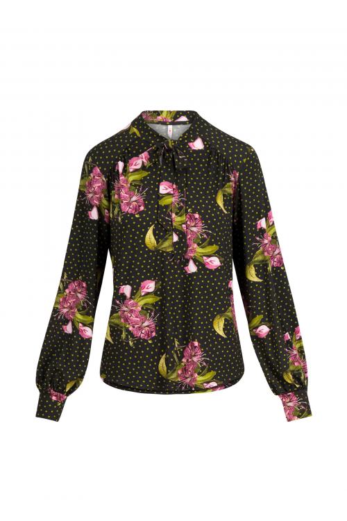 Blutsgeschwister Langarm- Shirt L'Odelette pour Helma in night blooming