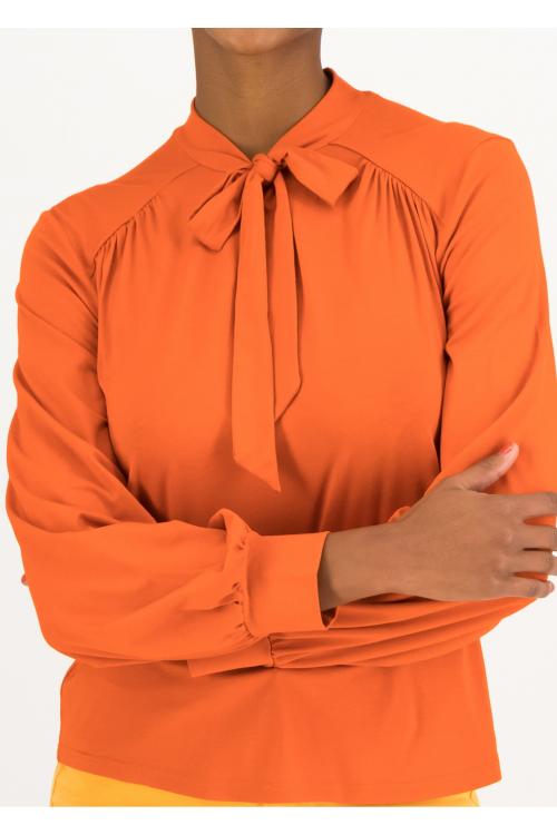 Blutsgeschwister Langarm- Shirt L'Odelette pour Helma in orange leaves