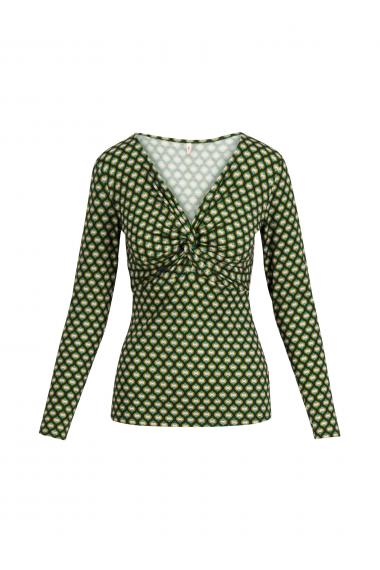 Blutsgeschwister Langarm- Shirt Hot Knot Lacy in om plants