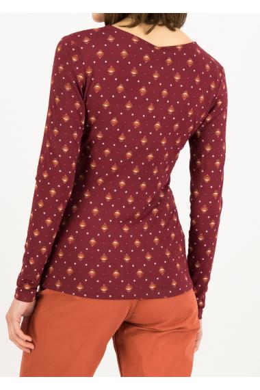 Blutsgeschwister Langarm- Shirt Hot Knot Lacy in flower power millefleurs