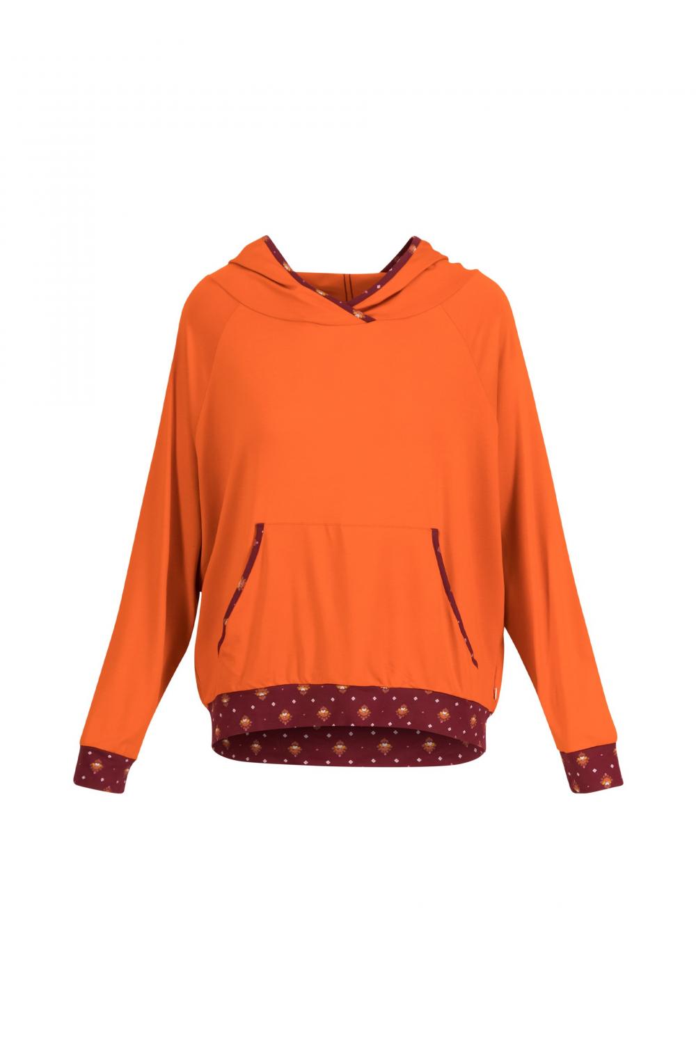 Blutsgeschwister Hoody Mors Mors  in orange leaves