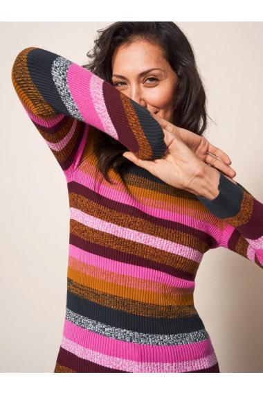 SKINNY RIB JUMPER