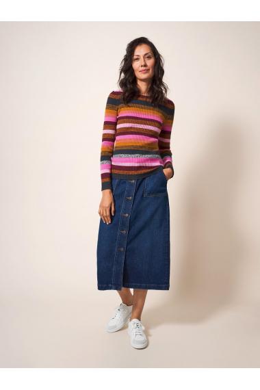 SKINNY RIB JUMPER