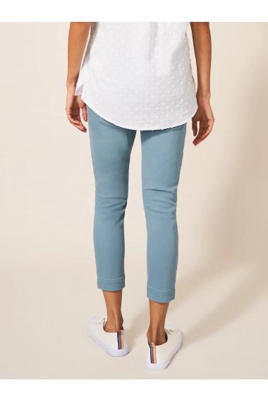 White Stuff Janey Crop Jegging Teal